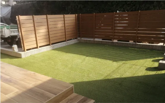 お庭のリフォーム工事